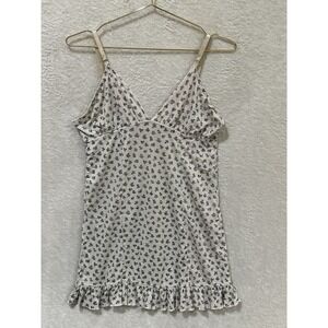 Y2K Victoria's Secret Angels Ditsy Floral Slip Dress Women's Small Sleepwear